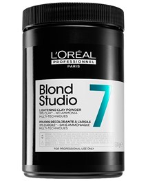 Comprar la decoloración sin amoníaco L´Oreal Blond Studio 7 Lightening Clay Powder 500 gr online en la tienda Alpel