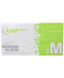 Comprar online Luna Guantes Nitrilo Negro 100 Unid Sin Polvo Mediano en la tienda alpel.es - Peluquería y Maquillaje