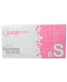 Comprar online Luna Guantes Nitrilo Negro 100 Unid Sin Polvo Pequeño en la tienda alpel.es - Peluquería y Maquillaje