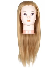 Comprar Maniqui Cabeza Cabello Sintético 60 cm online en la tienda Alpel