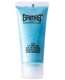 Comprar online Maquillaje Líquido Grimas 731 Azul Perlado 8 ml - Stock disponible Envío 24 hrs en la tienda alpel.es - Peluquería y Maquillaje