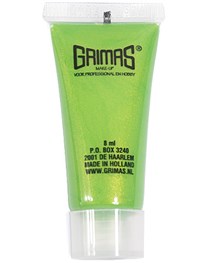 Comprar online Maquillaje Líquido Grimas 747 Verde Puro Perlado 8 ml - Stock disponible Envío 24 hrs en la tienda alpel.es - Peluquería y Maquillaje