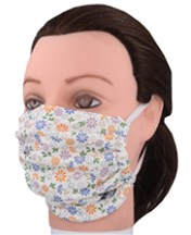 Compra online Mascarilla de Poliéster diseño Flores disponible en stock para envío 24 horas