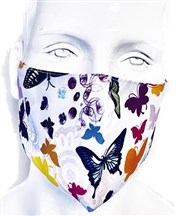 Compra online Mascarilla de Poliéster diseño Mariposas disponible en stock para envío 24 horas