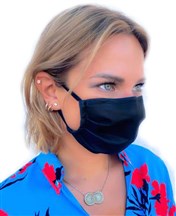 Compra online Mascarilla de Poliéster diseño Negro disponible en stock para envío 24 horas