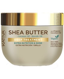 Comprar online Mascarilla Kativa Luxury Shea Butter Extra Nutrition Shine 300 ml en la tienda alpel.es - Peluquería y Maquillaje