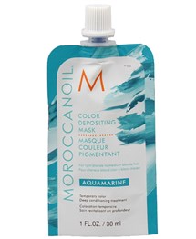Comprar online Mascarilla Moroccanoil Color Depositing Aquamarine 30 ml en la tienda alpel.es - Peluquería y Maquillaje