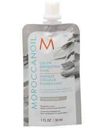 Comprar online Mascarilla Moroccanoil Color Depositing Platinum 30 ml en la tienda alpel.es - Peluquería y Maquillaje