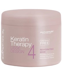 Comprar online Mascarilla Rehydrating Mask Alfaparf Lisse Design Keratin Therapy 500 ml en la tienda alpel.es - Peluquería y Maquillaje