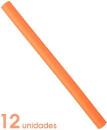 Moldeador Papillots 24 x 1.6 cm Naranjas - Precio barato Envío 24 hrs - Alpel