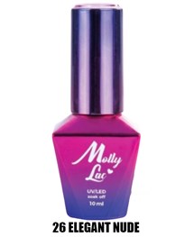 Comprar online Molly Esmalte Semipermanente 10 ml Elegant Nude en la tienda alpel.es - Peluquería y Maquillaje