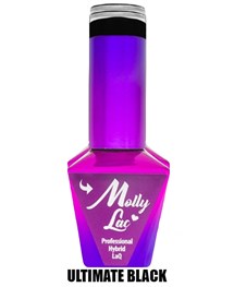 Comprar online Molly Esmalte Semipermanente 10 ml Ultimate Black en la tienda alpel.es - Peluquería y Maquillaje