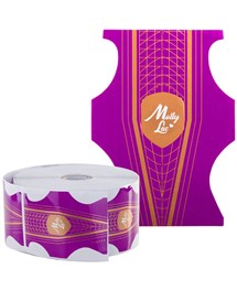 Comprar online Molly Lac Moldes Stiletto Violeta/Oro 500 Unid en la tienda alpel.es - Peluquería y Maquillaje