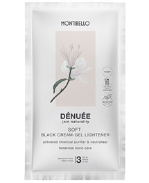 Comprar online la decoloración vegana sin amoníaco Montibello Denuee Soft Black Cream-Gel Lightener 30 ml - Disponible envío 24 hrs