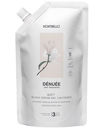 Comprar online la decoloración vegana sin amoníaco Montibello Denuee Soft Black Cream-Gel Lightener 400 ml - Disponible envío 24 hrs