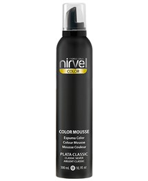 Comprar online nirvel color mousse plata classic 300 ml en la tienda alpel.es - Peluquería y Maquillaje