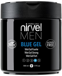 Comprar online nirvel men styling blue gel 500 ml en la tienda alpel.es - Peluquería y Maquillaje