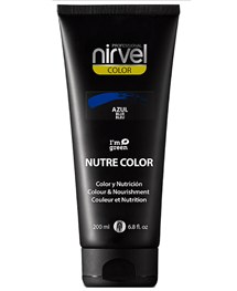 Comprar online nirvel nutre color azul 200 ml en la tienda alpel.es - Peluquería y Maquillaje