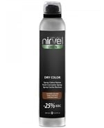 Nirvel Spray Retoca Raíces 300 ml Castaño Oscuro