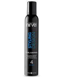 Comprar online nirvel styling espuma curl control 300 ml en la tienda alpel.es - Peluquería y Maquillaje