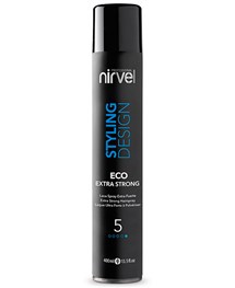 Comprar online nirvel styling laca eco extra strong 400 ml en la tienda alpel.es - Peluquería y Maquillaje