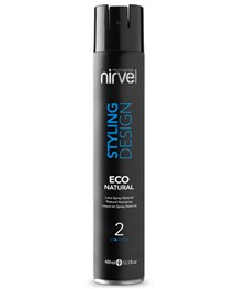 Comprar online nirvel styling laca eco natural 400 ml en la tienda alpel.es - Peluquería y Maquillaje