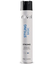 Comprar online Laca Spray Basic Strong Nirvel Styling 750 ml en la tienda alpel.es - Peluquería y Maquillaje
