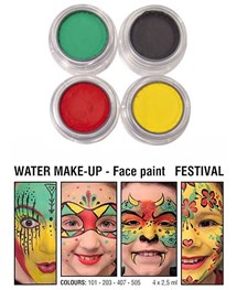 Comprar Paleta Maquillaje Festival 4 Maquillajes Al Agua Grimas online en la tienda Alpel