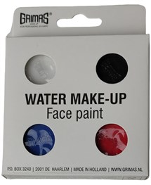 Comprar Paleta Maquillaje Face Paint 4 Maquillajes Al Agua Grimas online en la tienda Alpel