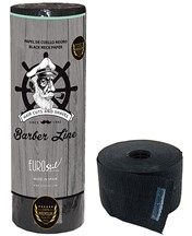 Papel de Cuello Barber Line 5 rollos color Negro Premium - Alpel