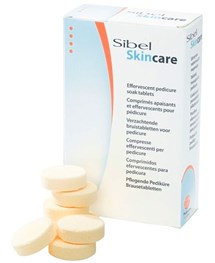 Pastillas Efervescentes Pedicura Sibel Skincare 20 x 10 gr - La tienda de la peluquería Alpel