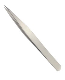 Comprar online Pinza Depilar Gris Precision 11 cm Disprof en la tienda alpel.es - Peluquería y Maquillaje