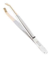 Comprar online Pinza Depilar Punta Cangrejo Oro 9 cm Disprof en la tienda alpel.es - Peluquería y Maquillaje