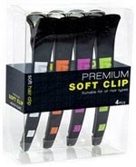 Pinzas Premium Soft Clip Silicona Antideslizantes 4 unidades - Alpel tienda online