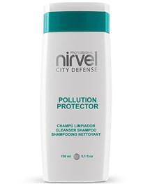 Comprar online nirvel city defense pollution protector shampoo 150 ml en la tienda alpel.es - Peluquería y Maquillaje