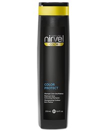 Comprar online nirvel color protect shampoo gris 250 ml en la tienda alpel.es - Peluquería y Maquillaje