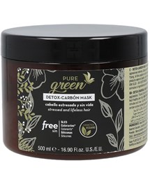 Comprar online Pure Green Detox Carbón Mascarilla 500 ml en la tienda alpel.es - Peluquería y Maquillaje