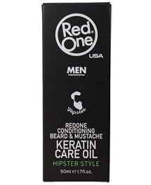 Comprar online Red One Beard Oil 50 ml Keratin Care a precio barato en Alpel. Producto disponible en stock para entrega en 24 horas