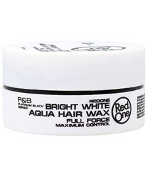 Comprar online Red One Full Force Aqua Hair Wax Bright White 150 ml a precio barato en Alpel. Producto disponible en stock para entrega en 24 horas