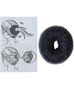 Comprar Relleno Peinado Moño Circular Donut Negro online en la tienda Alpel