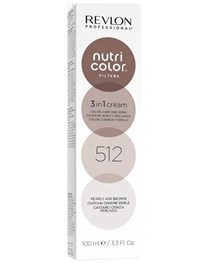 Compra online Revlon Nutri Color Filters 512 Castaño Ceniza Perlado 100 ml en la tienda de la peluquería Alpel
