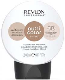 Comprar Revlon Nutri Color Filters 613 Castaño Ceniza Dorado 240 ml online en la tienda Alpel