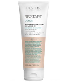 Comprar online Revlon Restart Curls Nourishing Conditioner And Leave-In 200 ml en la tienda alpel.es - Peluquería y Maquillaje