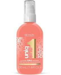 Comprar online Revlon Uniq One Rizos Tratamiento 230 ml a precio barato en Alpel. Producto disponible en stock para entrega en 24 horas