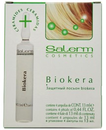 Comprar online Salerm Biokera Ampollas 4 x 13 ml en la tienda alpel.es - Peluquería y Maquillaje