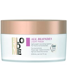 Compra la mascarilla Schwarzkopf Blondme All Blondes Light Mask a precio barato con envío urgente 24 hrs en la tienda de peluquería Alpel