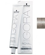 Comprar Schwarzkopf Igora Royal Absolutes Silverwhite gris Platino 60 ml online en la tienda Alpel