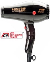 Secador de pelo Parlux 385 PowerLight Negro - Comprar online en Alpel