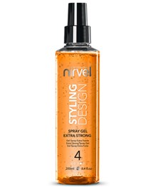 Comprar online nirvel styling spray gel extra strong 200 ml en la tienda alpel.es - Peluquería y Maquillaje