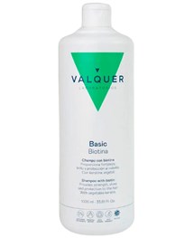 Comprar online Valquer Basic Biotina Shampoo 1000 ml en la tienda alpel.es - Peluquería y Maquillaje